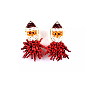 <b>Top</b> Selling Seed Beads Embroidery Christmas <b>Earrings</b> for Gifts DIY Seed Beads Embroidery Christmas <b>Earrings</b> Beaded <b>Earrings</b> - Product Image 2
