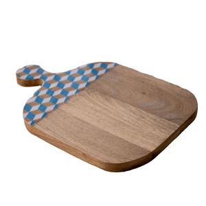Planche à fromage en bois et résine de conception créative pour la décoration de la table de fête de mariage ustensiles de cuisine utilisés planche à découper de conception magnifique - Product Image 1