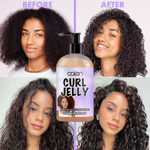 Luxfume 250Ml Gel coiffant personnalisé à tenue forte Gelée définissante pour cheveux ondulés bouclés et ondulés - Product Image 5