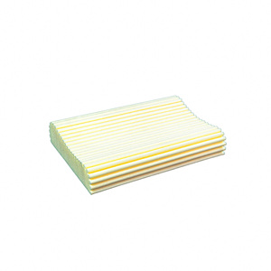 Almohada ortopédica con núcleo de látex de aceite de palma, cubierta respetuosa con la piel directa de fábrica, diseño ergonómico para aliviar la presión del colchón - Product Image 1