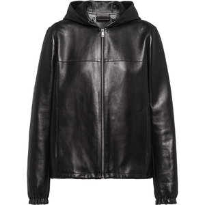 Veste en cuir matelassée pour hommes en gros pour hommes conception personnalisée OEM cuir veste de haute qualité fabricant en gros personnalisé - Product Image 1