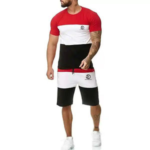 Cómodos hombres usan pantalones cortos conjunto bajo MOQ hombres pantalones cortos conjunto nueva llegada hombres ropa pantalones cortos conjunto - Product Image 1