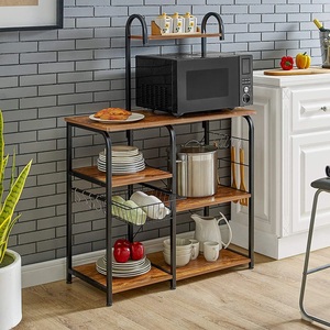 <b>Wall</b> Mounted Space Saving <b>Spice</b> <b>Rack</b> Organizer Shelves Storage for Pantry Jars Storage for Kitchen, Bathroom. - Product Image 5