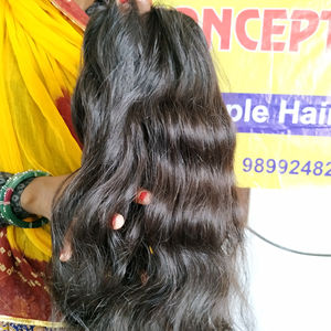 Cabello humano vietnamita virgen natural ondulado largo rizado máquina de trama doble al por mayor ninguno desprendimiento - Product Image 3