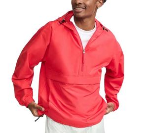 Chaqueta Cortavientos OEM para Hombre, Tejida, con Cuello Alto, Logotipo Frontal, Acolchada, Ligera, Transpirable, de Secado Rápido, Resistente al Viento - Product Image 4