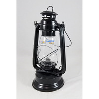 Lanterne marine vintage en fer noir de 32 cm, style bateau, lampe à huile suspendue faite à la main, objet de décoration intérieure, collection nautique antique