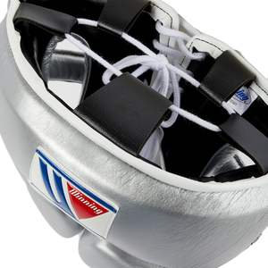 Protège-tête de boxe en cuir de vachette à face ouverte, design personnalisé, fabriqué en usine, best-seller, vente en gros, modèle gagnant - Product Image 3