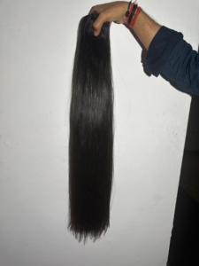 Extensiones de cabello liso natural indio virgen 10A, mejor legibilidad, cutícula alineada por el proveedor - Product Image 3
