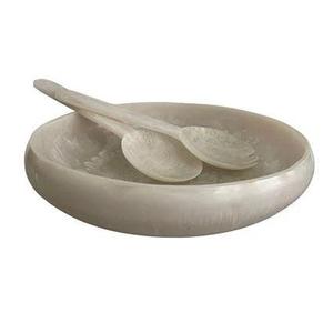 Saladier en résine fait main écologique et sans danger pour les aliments avec plusieurs couleurs et style personnalisable - Product Image 1