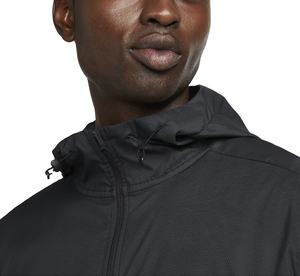 Chaqueta Deportiva Casual Impermeable y Cortavientos para Hombre, Cuello Alto con Logotipo Reflectante en el Brazo, Cierre de Cremallera, Cortavientos, Lisa, de Verano - Product Image 4