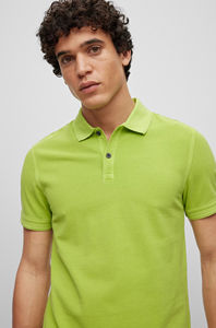 Polo de manga corta personalizable de secado rápido para hombre, Polo liso de poliéster con tejido de punto con impresión de logotipo personalizado por sublimación - Product Image 4