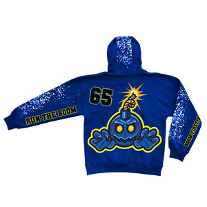 Men's Heavy Weight 100% Cotton Acid Wash Hoodies Sun Faded Embroidered Logo 450 OEM Fleece Print Different Colors for Winter <b>Boy</b> - Product Image 2