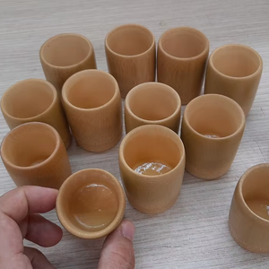 แก้วไวน์ไม้ไผ่ผลิตในประเทศเวียดนามวัสดุที่เป็นมิตรต่อสิ่งแวดล้อมใช้สำหรับตกแต่งบ้านตกแต่งโต๊ะขายส่ง - Product Image 6