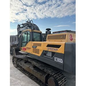 Excavadora de cadenas Volvo EC380D EC380DL usada, excavadora de servicio pesado de 38 toneladas para minería, canteras y maquinaria de construcción - Product Image 4
