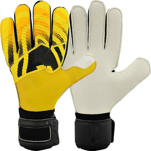 Ropa de entrenamiento deportivo activo Guantes de portero para niños Protección de manos Muñeca ajustable Impreso Porteros Guante Niños - Product Image 1