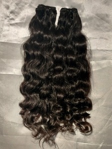 Extensiones de cabello de templo indio crudo alineado con cutícula sin procesar de onda suelta/100% mayorista de cabello humano indio Natural DE LA India - Product Image 6