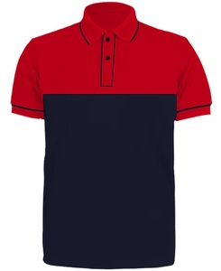 เสื้อโปโลของผู้ชายแบบ50% 100% 220โพลีเอสเตอร์ผ้าฝ้าย50% แบบหลายสี - Product Image 4