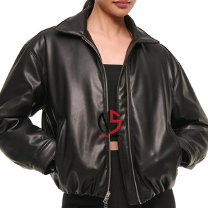 High Quality Women's Genuine Leather Windproof Waterproof Breathable Stylish Design Hot Selling Fashion Wear Jacket 2026 - Product Image 1
