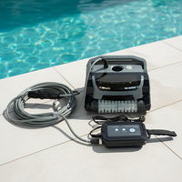 Robot nettoyeur de piscine efficace, aspirateur de piscine, nettoyage sous-marin, aspirateur de piscine électrique filaire - Prise GB