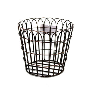 New Design Metal Iron <b>Basket</b> in Rectangle Shape Gold Finished for Tabletop Kitchenware <b>Vegetables</b> <b>Storage</b> <b>Basket</b> - Product Image 4