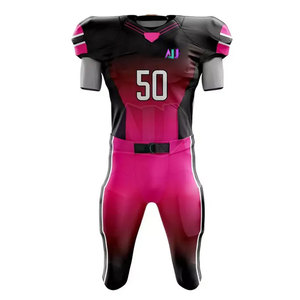 Uniforme de Fútbol Americano Resistente y Transpirable para Equipo, con Camiseta de Manga Corta y Pantalones para Juegos - Product Image 1