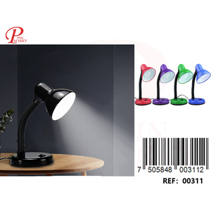 Lampada da tavolo a LED luce colorata bianca nero rosa blu viola rosso rosso 00311 per la casa studio
