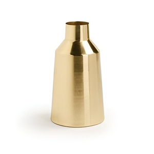 Jarrón de mesa de flores de aluminio de lujo moderno, forma única, fundido Metal hecho a mano, recién llegado, decoración superior, hogar, oficina, personalizable - Product Image 6