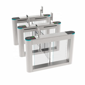 मॉड्यूलर संरचना स्विंग गेट क्रूज टर्मिनल तक पहुंच आधा-ऊंचाई बहु-बायोमेट्रिक एकीकरण रैफिड कार्ड रीडर टर्नस्टिल्स - Product Image 6