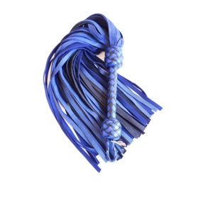 Tamaño personalizable Cuero genuino Cracker Floggers Azul Negro Nueva llegada Adultos Bondage Gear International Standard Whips Bag - Product Image 3