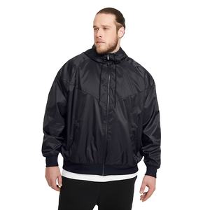 Chaqueta cortavientos de estilo de moda para hombre, chaquetas cortavientos de diseño personalizado cómodas a precio barato de alta calidad con servicio OEM - Product Image 1