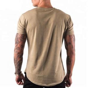 NUEVA Camiseta Deportiva para Hombre, 100% Algodón, Corte Ajustado, Dobladillo Festoneado, Personalizada con Patrón 3D y Logotipo Personalizado - Product Image 4