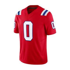 Precio barato ligero transpirable 100% poliéster Rendimiento uniforme hombres mujeres jóvenes sublimación fútbol americano Jerseys - Product Image 2