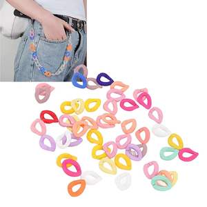 Cadena de resina para la creación de diseños elegantes en proyectos de bisutería, ideal para uso diario y eventos especiales, transforma diseños sencillos. - Product Image 6