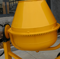 Malaxeur à ciment portable haute efficacité 350-2C avec tambour inclinable pour chantiers de construction