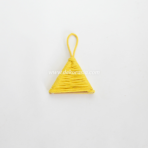 Adorno Colgante Triangular para Árbol de Navidad, Suministros Decorativos para Manualidades, Decoración Festiva - Product Image 2