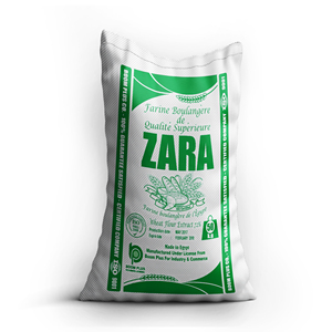 Zara แป้งสาลีอเนกประสงค์ T55 50กก. | แป้งอียิปต์ระดับพรีเมี่ยม | ราคาไม่แพงและฉลากส่วนตัวที่ตลาดแอฟริกาชื่นชอบ - Product Image 1