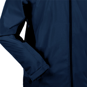 Veste Softshell en toile légère pour homme OEM, design personnalisé, col rond, fermeture éclair sur le devant, coupe-vent, imperméable, longueur standard, vente en gros - Product Image 2