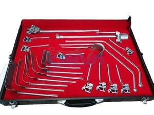 Ensemble d'écarteurs chirurgicaux Omni Tract pour la chirurgie abdominale Écarteurs à montage sur table Système d'écarteur Tract Finition sablée - Product Image 5