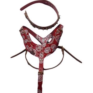 Arnés de cuero genuino para perros, arnés de tracción de peso para mascotas de alta resistencia para perros grandes, chaleco de entrenamiento Pit Bull - Product Image 2