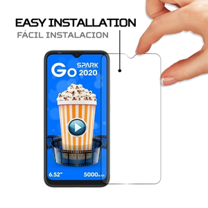 ฟิล์มกันรอยหน้าจอ ANTISHOCK สำหรับเทคโน สปาร์ค โก 2020 ฟิล์มป้องกันระดับพรีเมียมสำหรับจอแสดงผลของโทรศัพท์ - Product Image 3