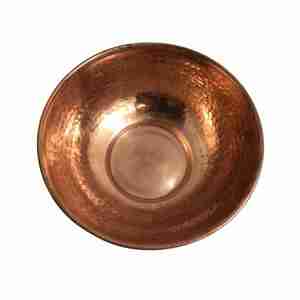 Bol en cuivre moderne et écologique de haute qualité Logo de couleur personnalisable Utilisation de camping Prix raisonnable Fabricant de cuivre profond - Product Image 2