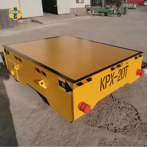 퍼프테 레일 모터 구동식 차량-케이블 구동 레일 턴테이블/비모터 이송 카트/이송 캐리지 적재량 5/10/16/20/50/75톤 - Product Image 3