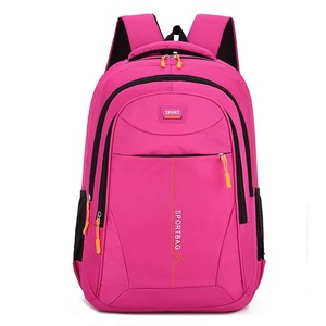 Unisex Nylon Sport Backpack 20-37L Waterproof Zipper Closure Softback Patches Daily Use Blue Color Business Use USB - Product Image 5