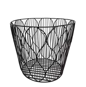 Cesta de almacenamiento de Metal hecha a mano, cestas decorativas de cocina para el hogar de diseño único, duraderas para almacenamiento de oficina y casa - Product Image 5