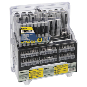 Set di Cacciaviti e Punte di Ricambio da 100 Pezzi con Espositore - Product Image 5