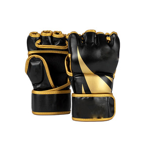 Vente chaude logo personnalisé ODM services usine coudre à un prix abordable Mma Gants - Product Image 1