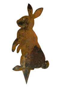 Vintage Look Hot Selling Outdoor Garden Stakes for Garden Heart Shape Brown Color Garden Ware Decorative Supplies Best Price - Product Image 3