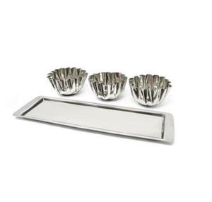 Bandeja DE SERVICIO DE MADERA rectangular de una sola pieza de alta calidad, Diseño Artesanal para alimentos al mejor costo - Product Image 4