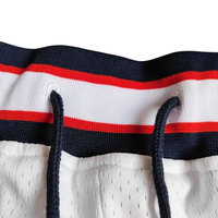 Celana Basket Pria Custom Terlaris Ukuran Besar Ukuran & Warna Custom Logo Bordir OEM Pakaian Olahraga Cepat Kering Bernapas