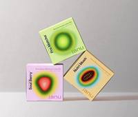 Boîte en papier personnalisée haut de gamme, écologique et colorée avec fenêtre transparente pour crème de jour, savon, exfoliant, parfum, café et protocole éclat